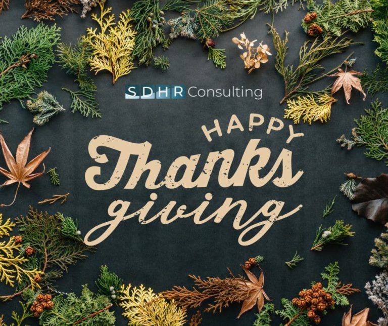 2022 Thanksgiving Message From Our CEO SDHR Consulting