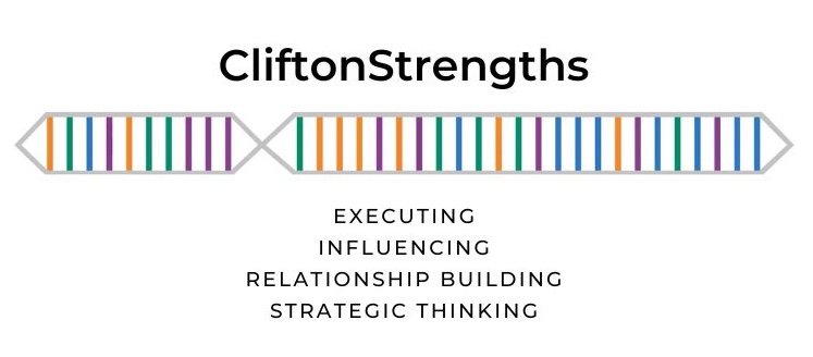 CliftonStrengths team workplace training.