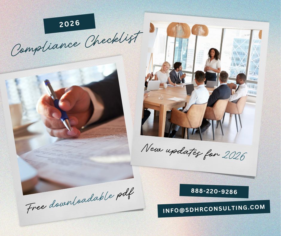 2026 California HR compliance checklist for employers